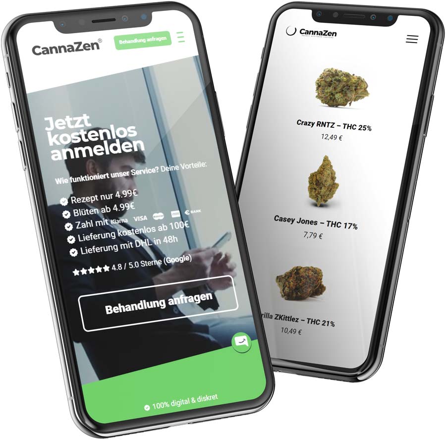 Cannazen Iphone Cannabis Online Bestellen Legal Deutschland Rezept Lieferung